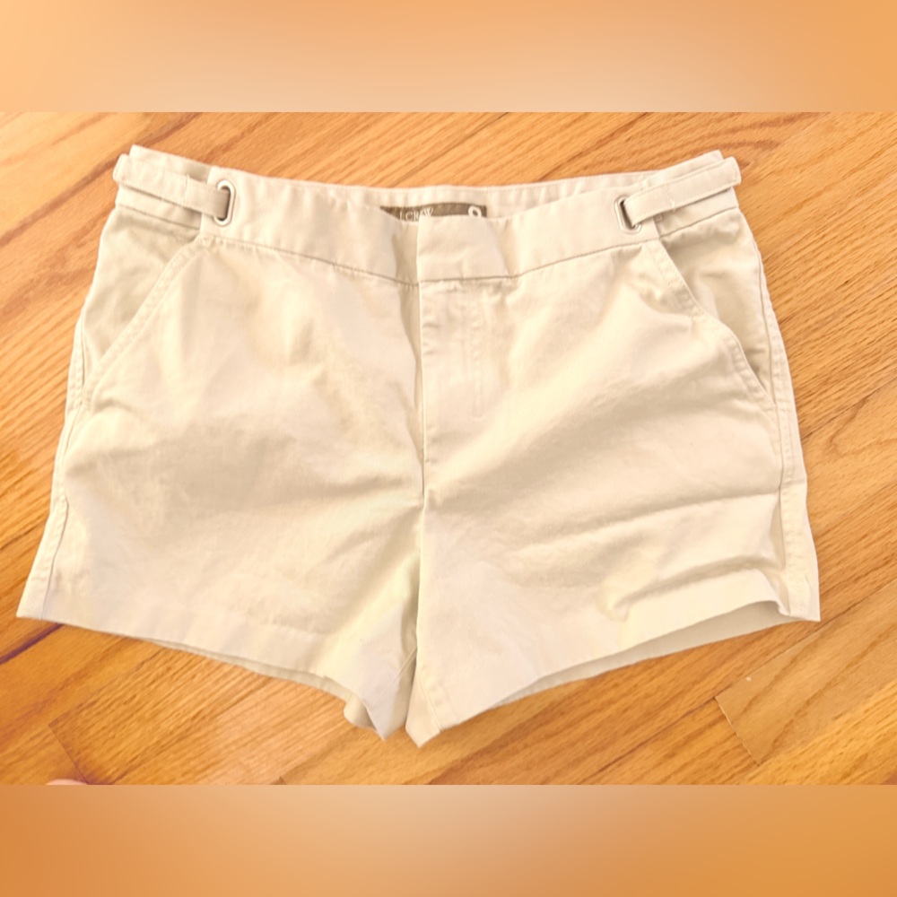 J. Crew Petites 3" Khaki City Shorts